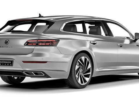 Volkswagen Arteon Shooting Brake 2021 Modelo 3D