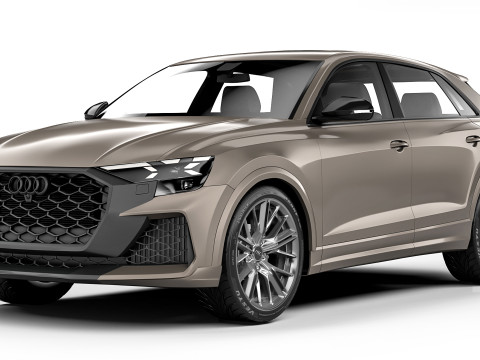 Audi RS Q8 Performance 2025 3D Model