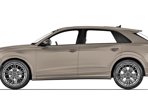 Audi RS Q8 Performance 2025 Model 3D