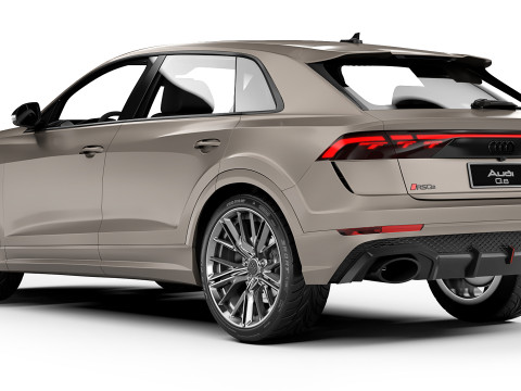 Audi RS Q8 Performance 2025 Model 3D