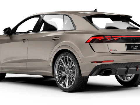 Audi RS Q8 Performance 2025 3D Model