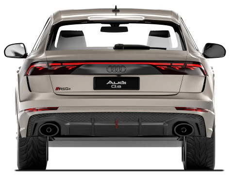 Audi RS Q8 Performance 2025 3D Model