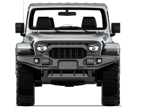 Jeep Gladiator Willys 2024 3D Model