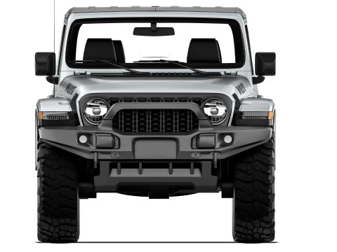 Jeep Gladiator Willys 2024 3D Model