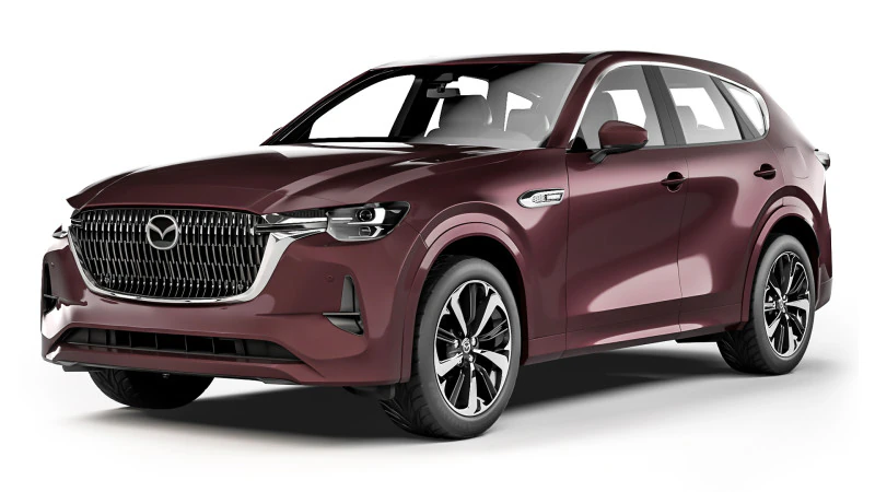 Mazda CX-60 2022 3D Model .c4d .max .obj .3ds .fbx .stl .blend 