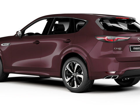 Mazda CX-60 2022 3D मॉडल