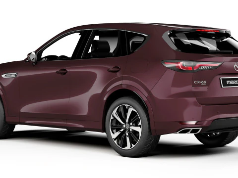 Mazda CX-60 2022 3D Model