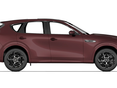 Mazda CX-60 2022 3D मॉडल