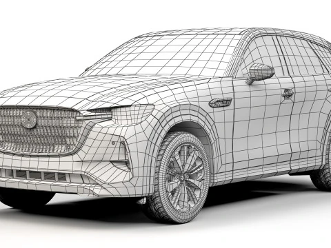 Mazda CX-60 2022 3D Model