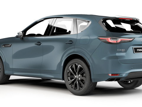 Mazda CX-60 Premium-Line 2022 3D Model