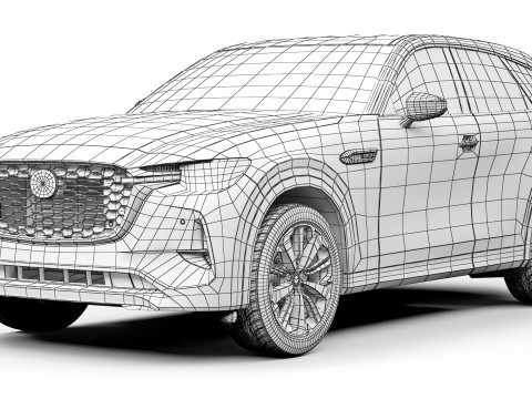 Mazda CX-60 Premium-Line 2022 3D Model