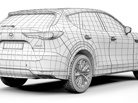 Mazda CX-60 Premium-Line 2022 3D Model