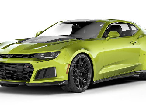 Chevrolet Camaro ZL1 2019 3D Model