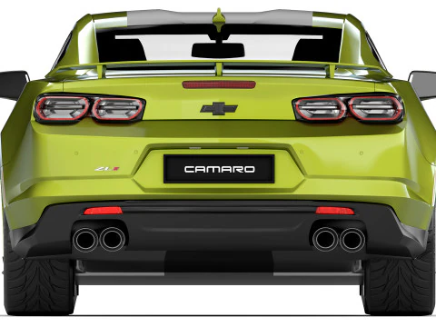 Chevrolet Camaro ZL1 2019 Modello 3D