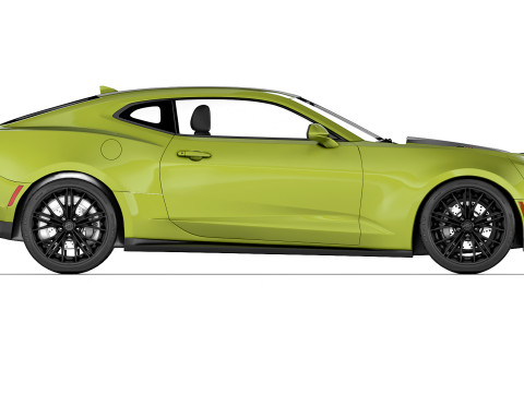 Chevrolet Camaro ZL1 2019 Model 3D