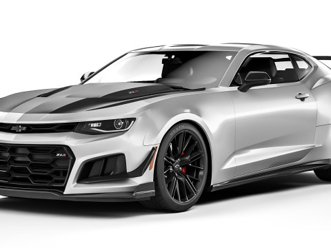 Chevrolet Camaro ZL1 1LE 2019 Modello 3D