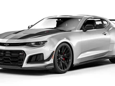 Chevrolet Camaro ZL1 1LE 2019 Model 3D