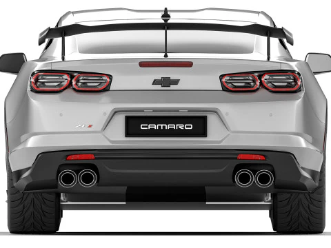 Chevrolet Camaro ZL1 1LE 2019 3D Model