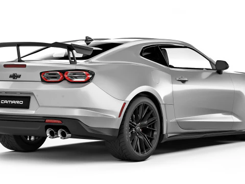 Chevrolet Camaro ZL1 1LE 2019 3D Model