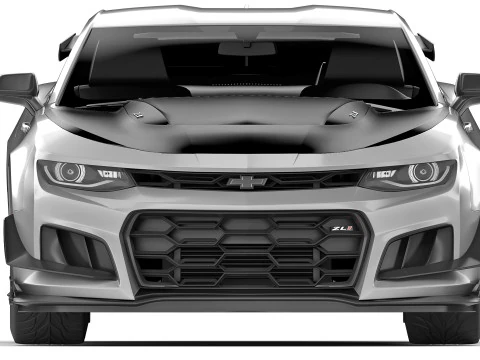 Chevrolet Camaro ZL1 1LE 2019 3D Model