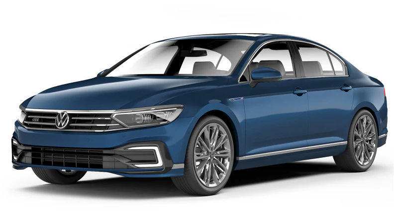Volkswagen Passat GTE 2020 3D Model .c4d .max .obj .3ds .fbx .stl .blend 