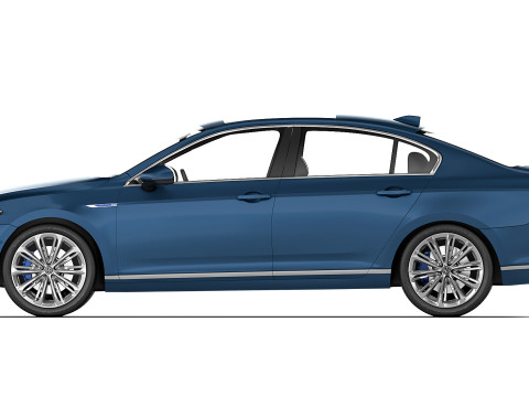 Volkswagen Passat GTE 2020 Model 3D