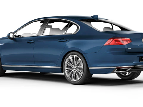 Volkswagen Passat GTE 2020 3D Model