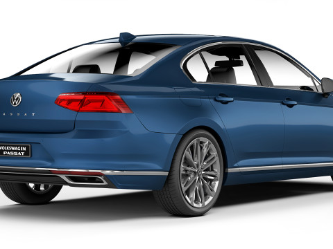Volkswagen Passat GTE 2020 Model 3D