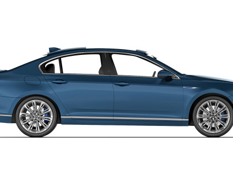Volkswagen Passat GTE 2020 Model 3D