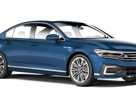 Volkswagen Passat GTE 2020 Model 3D