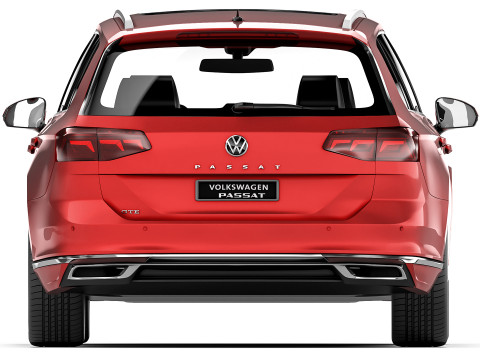 Volkswagen Passat Variant GTE 2020 3D 모델
