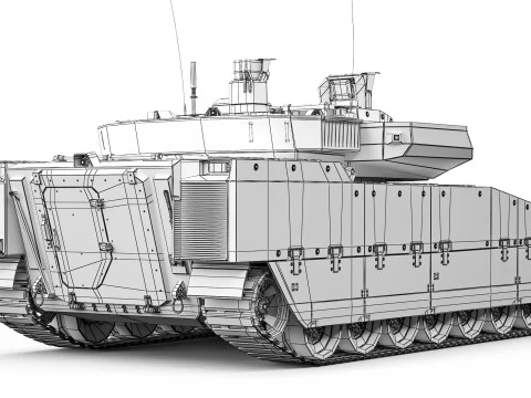 BMP Strf CV90 2022 Modelo 3D