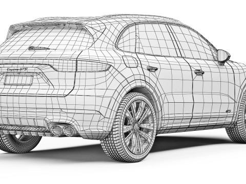Porsche Cayenne GTS 2020 3D Модель