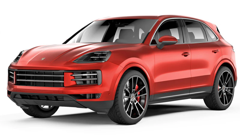 Porsche Cayenne 2024 3D Model .c4d .max .obj .3ds .fbx .stl .blend 
