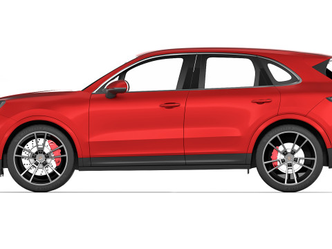 Porsche Cayenne 2024 3D 模型