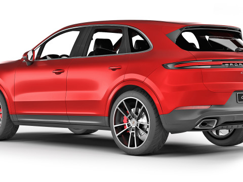 Porsche Cayenne 2024 3D 模型
