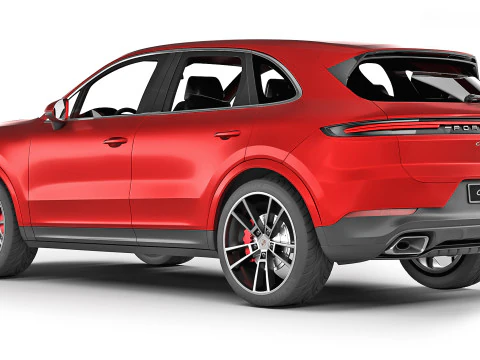 Porsche Cayenne 2024 3D Model
