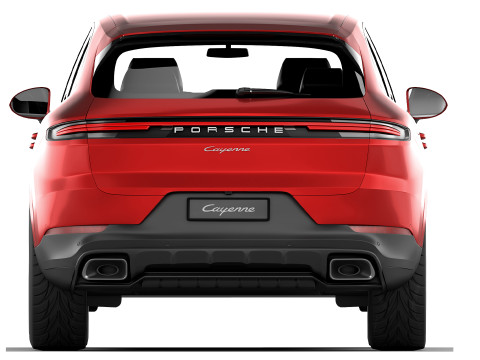 Porsche Cayenne 2024 3D 模型