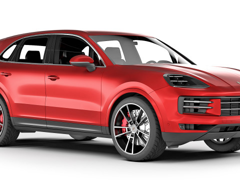 Porsche Cayenne 2024 3D 模型