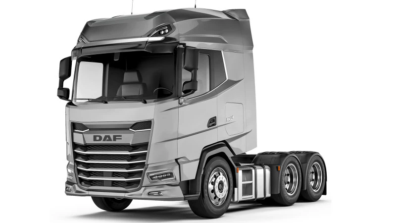 DAF XG 530 6x2 2024 Modèle 3D .c4d .max .obj .3ds .fbx .stl .blend 