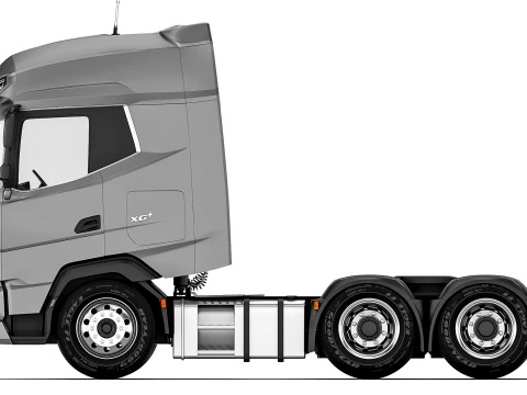 DAF XG 530 6x2 2024 Modèle 3D