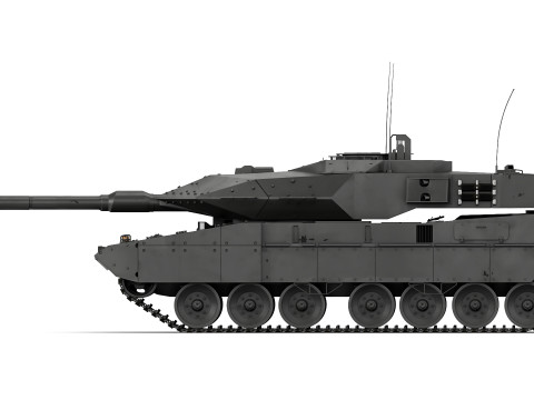 Tank Strv 122 2018 3D Модель