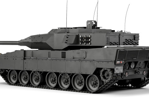 Tank Strv 122 2018 3D Модель