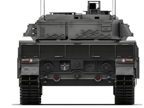 Tank Strv 122 2018 3D Модель