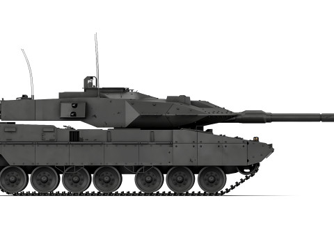Tank Strv 122 2018 3D Модель