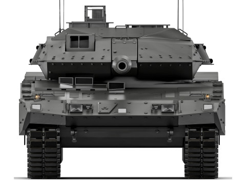 Tank Strv 122 2018 3D Модель