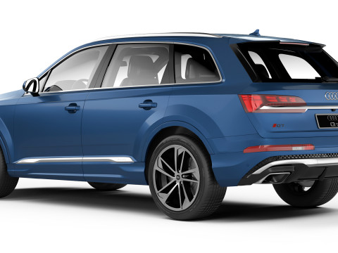 Audi Q7 2025 3D Model