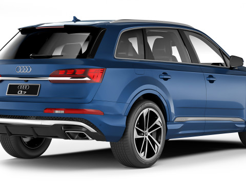 Audi Q7 2025 3D Model