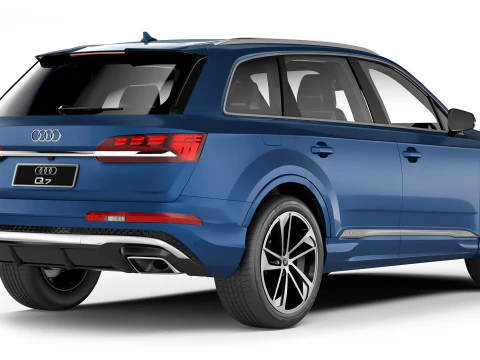 Audi Q7 2025 3D Model