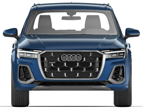 Audi Q7 2025 3D Model